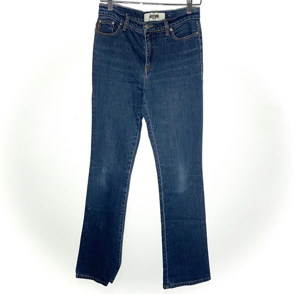 Vintage Moschino Donna Jeans - women’s Mid Rise Bootcut - Size 27 - Picture 2 of 12